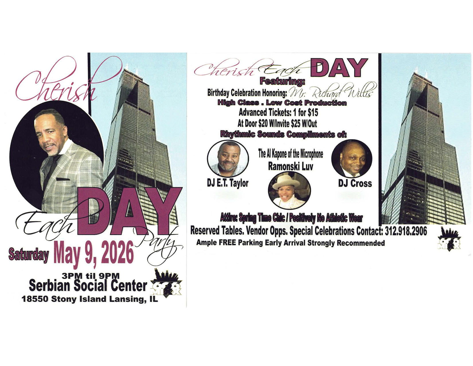 Cherish Each Day Party