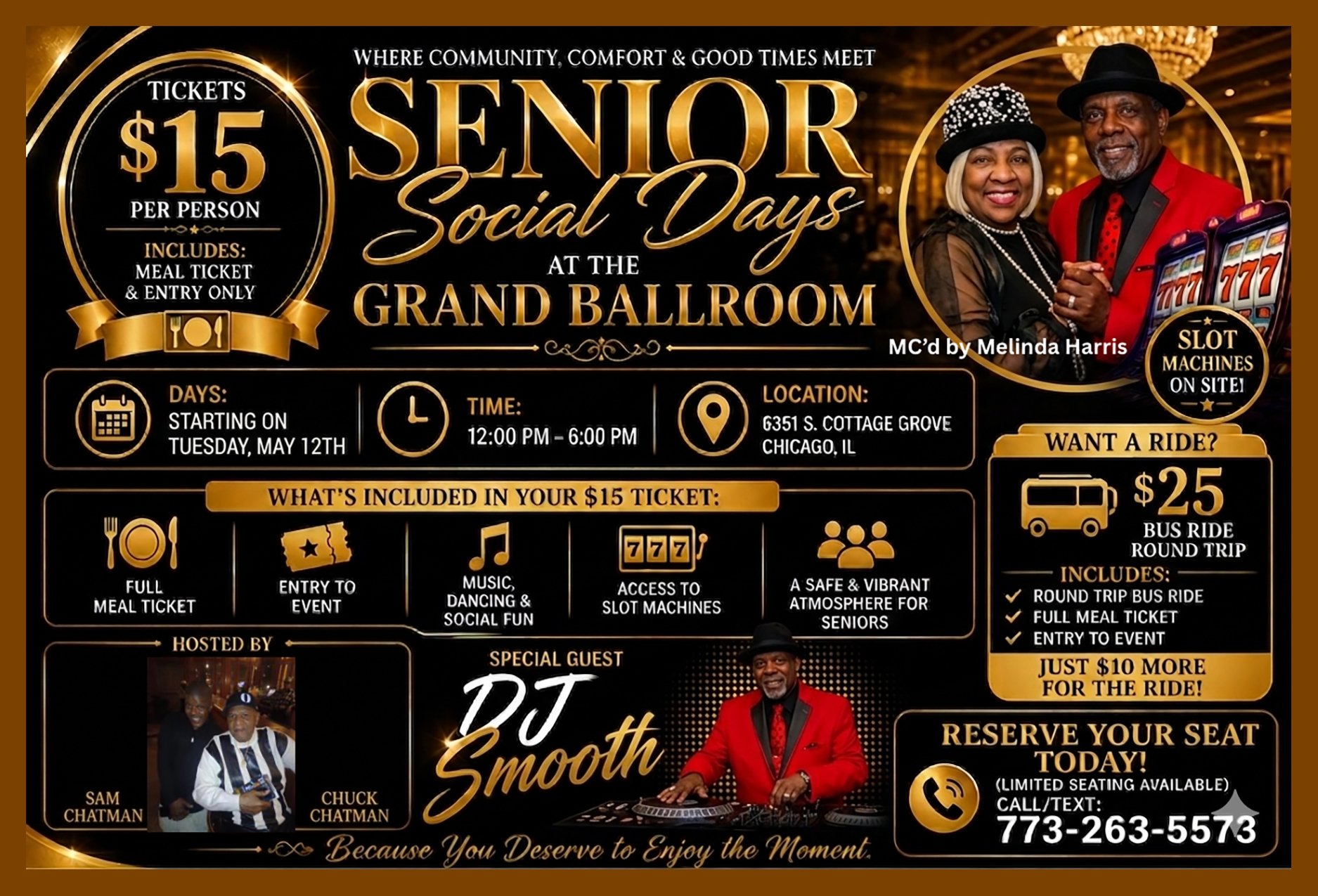 Senior Social Days at the Grand Ballroom