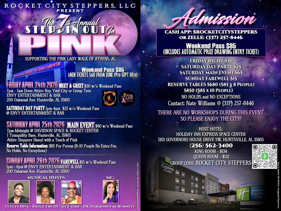 7th Annual STEPPIN OUT In PINK