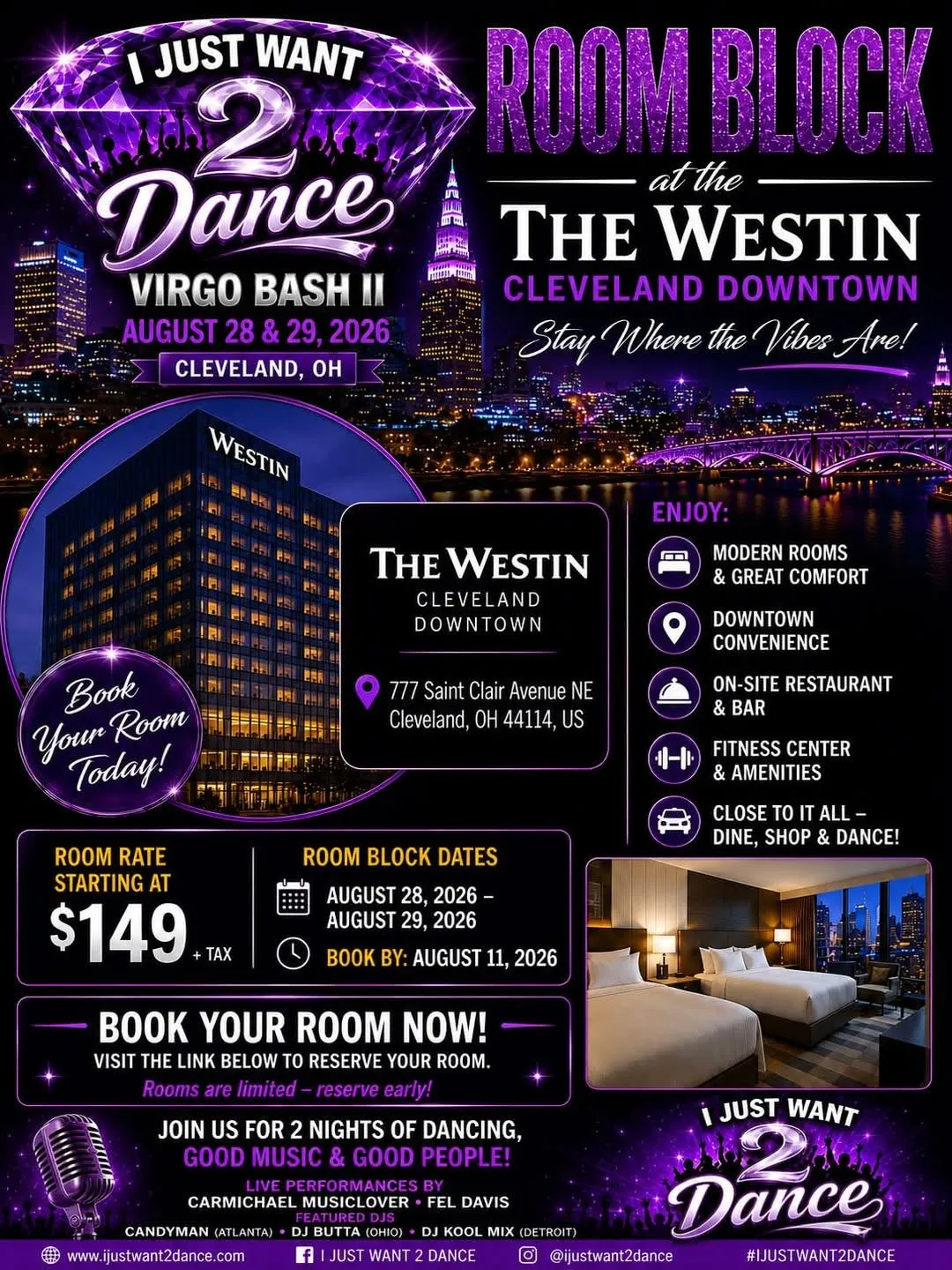 I Just Want 2 Dance Virgo Bash II