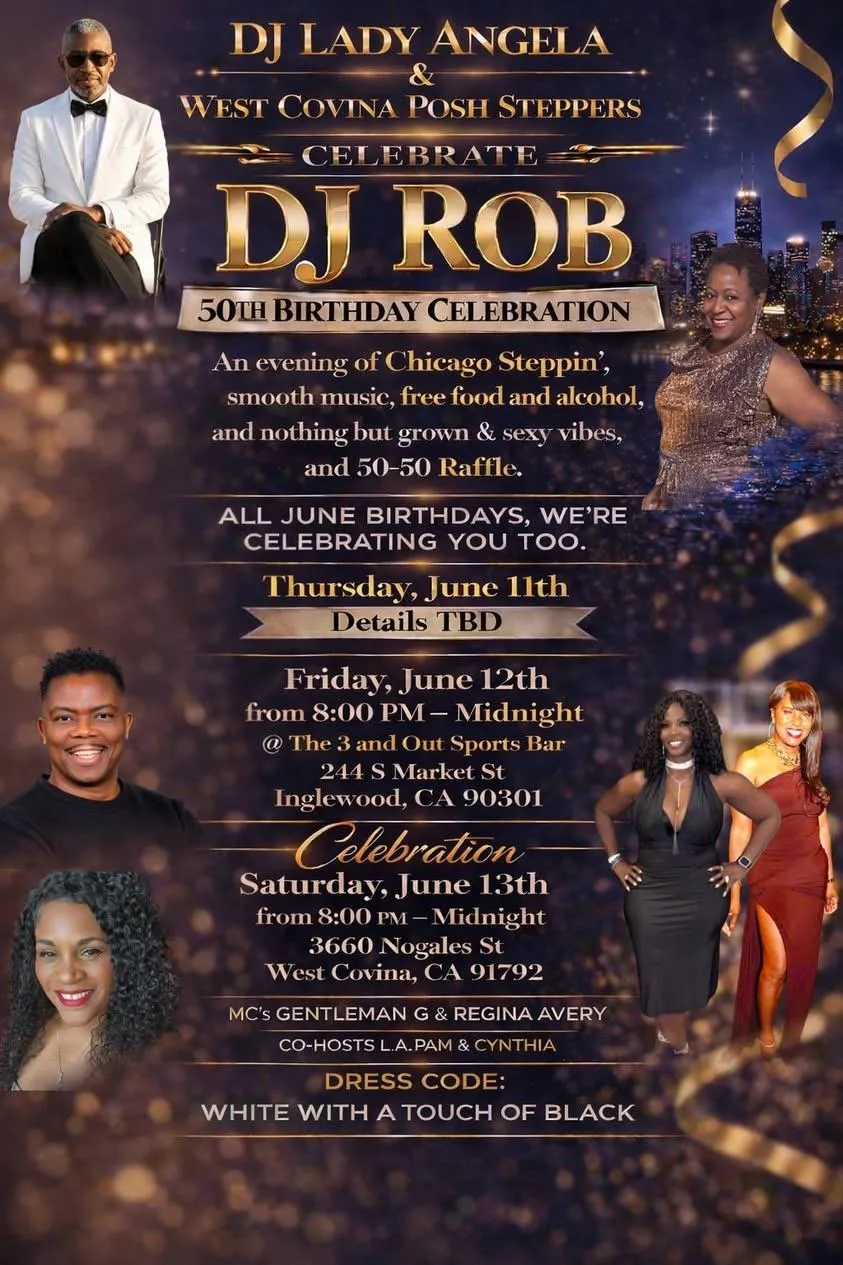 DJ Rob 50th Birthday Celebration
