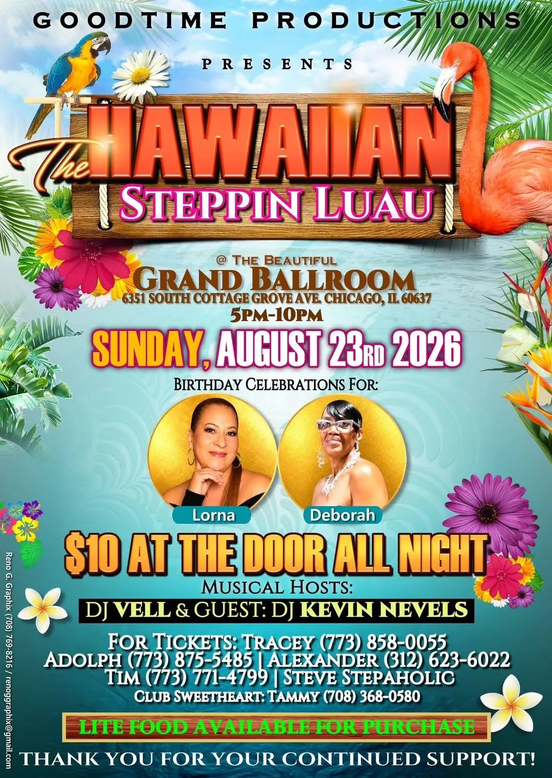 The Hawaiian Steppin Luau