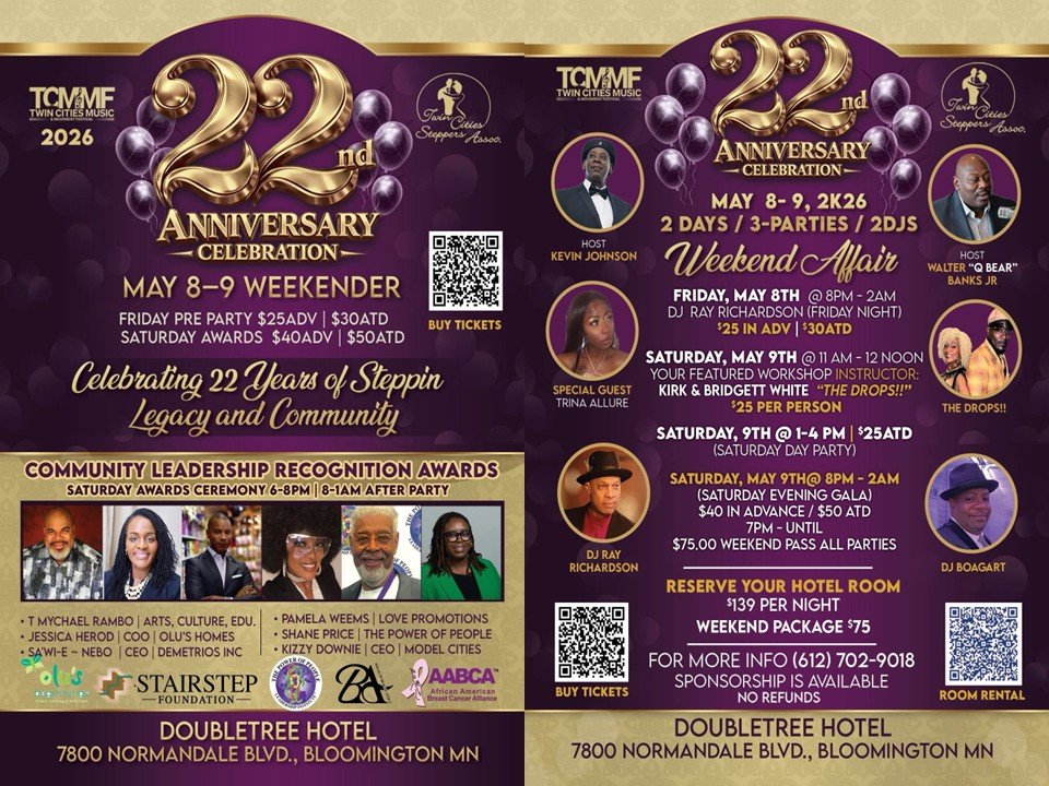 22nd Anniversary Celebration: Weekend Affair