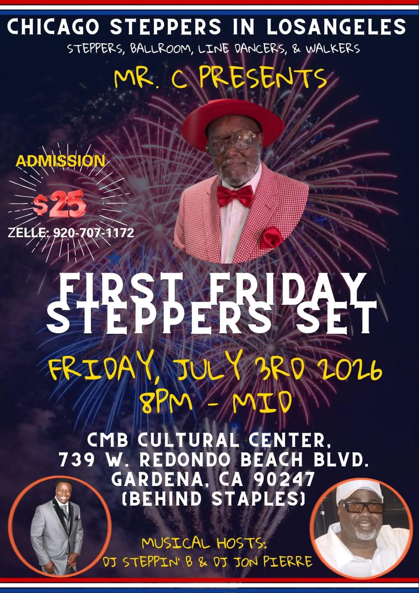 First Friday Steppers Set