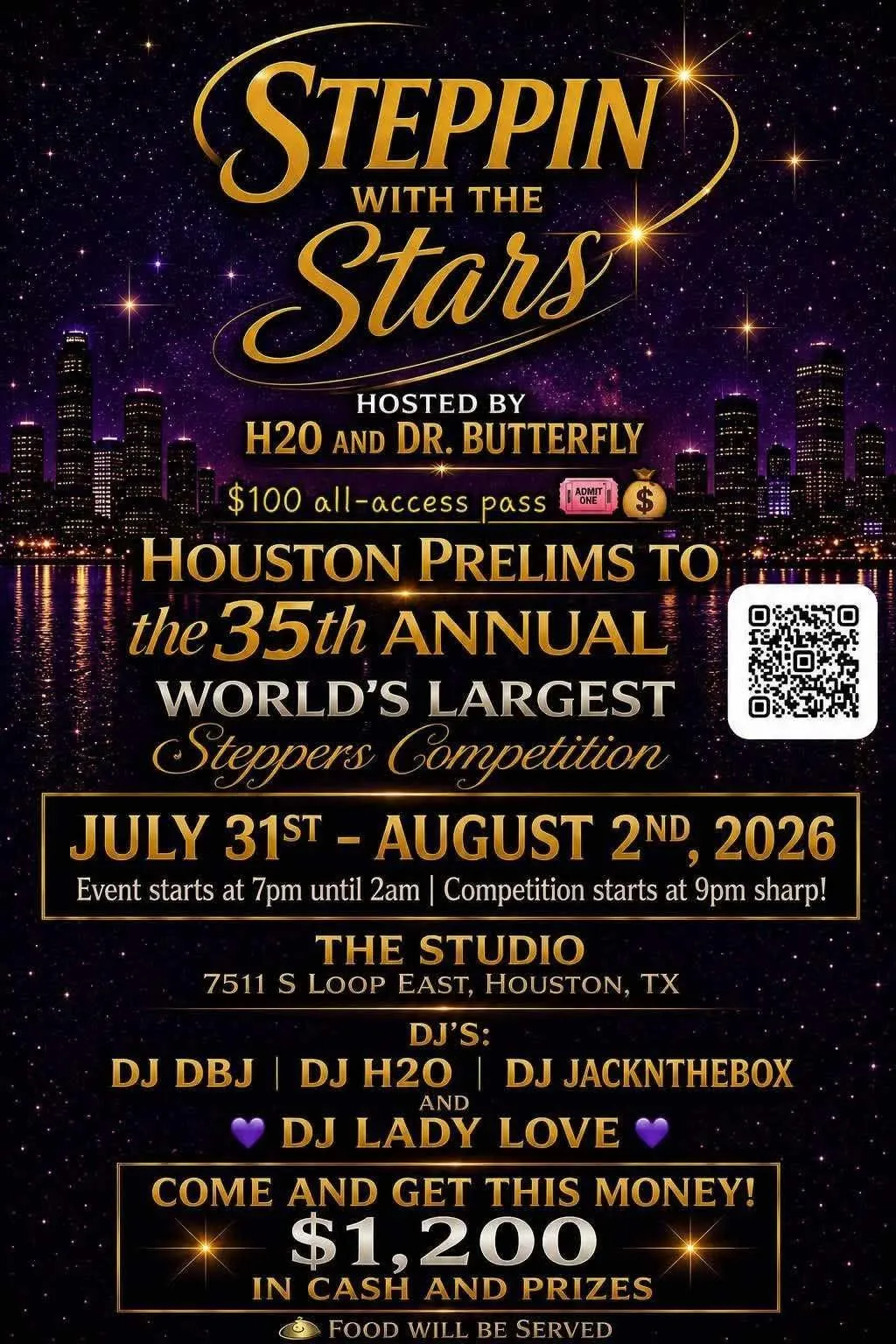 Steppin with the Stars - Houston Prelims to the 35th Annual World's Largest Steppers Competition