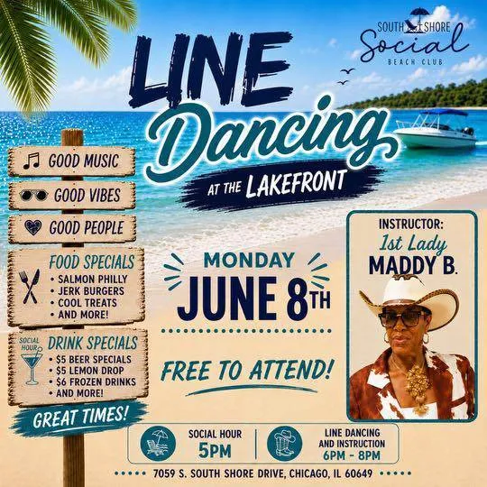 Line Dancing at the Lakefront