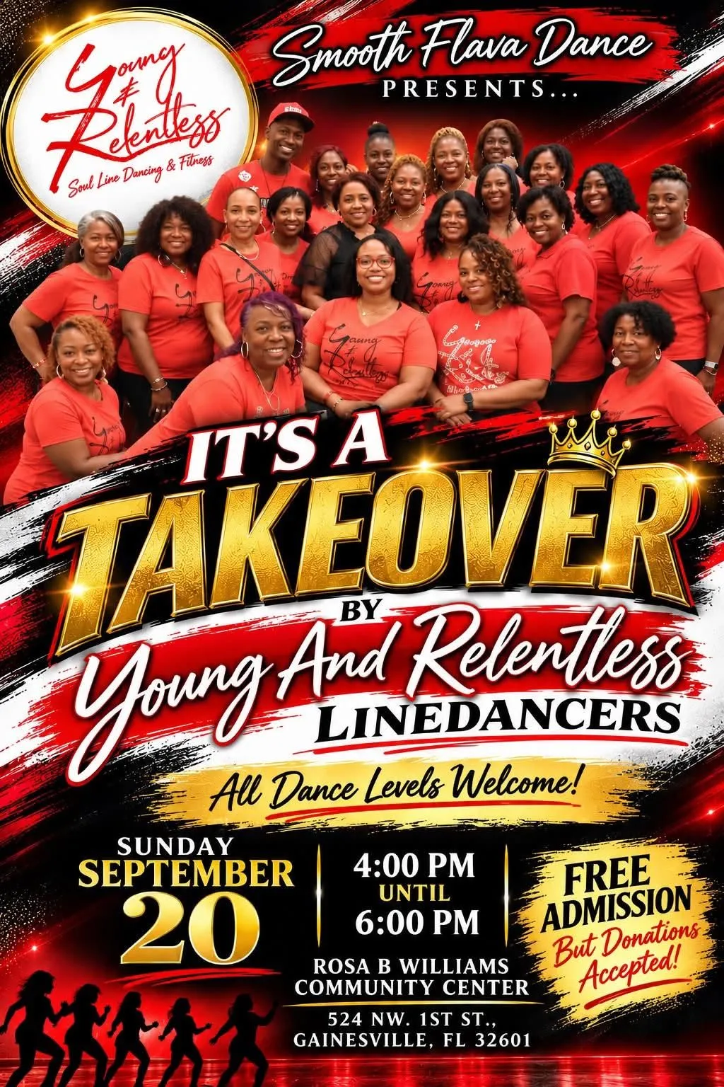 It's A Takeover by Young And Relentless Linedancers