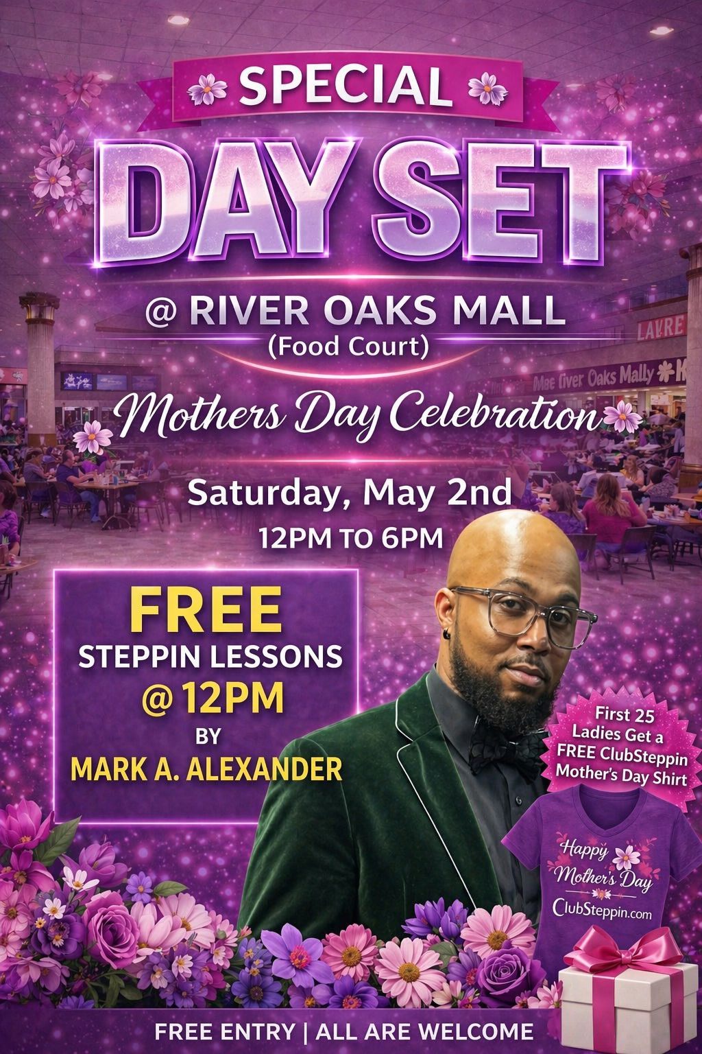 Special Day Set Mothers Day Celebration