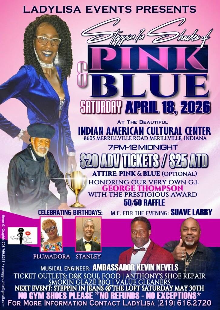 Steppin In Shades of PINK & BLUE