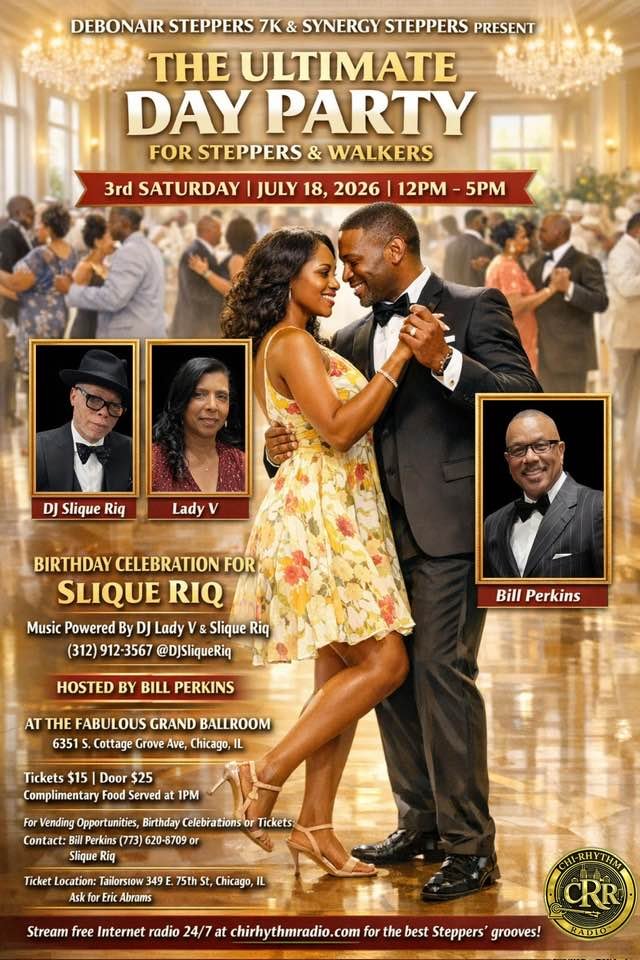 THE ULTIMATE DAY PARTY FOR STEPPERS & WALKERS