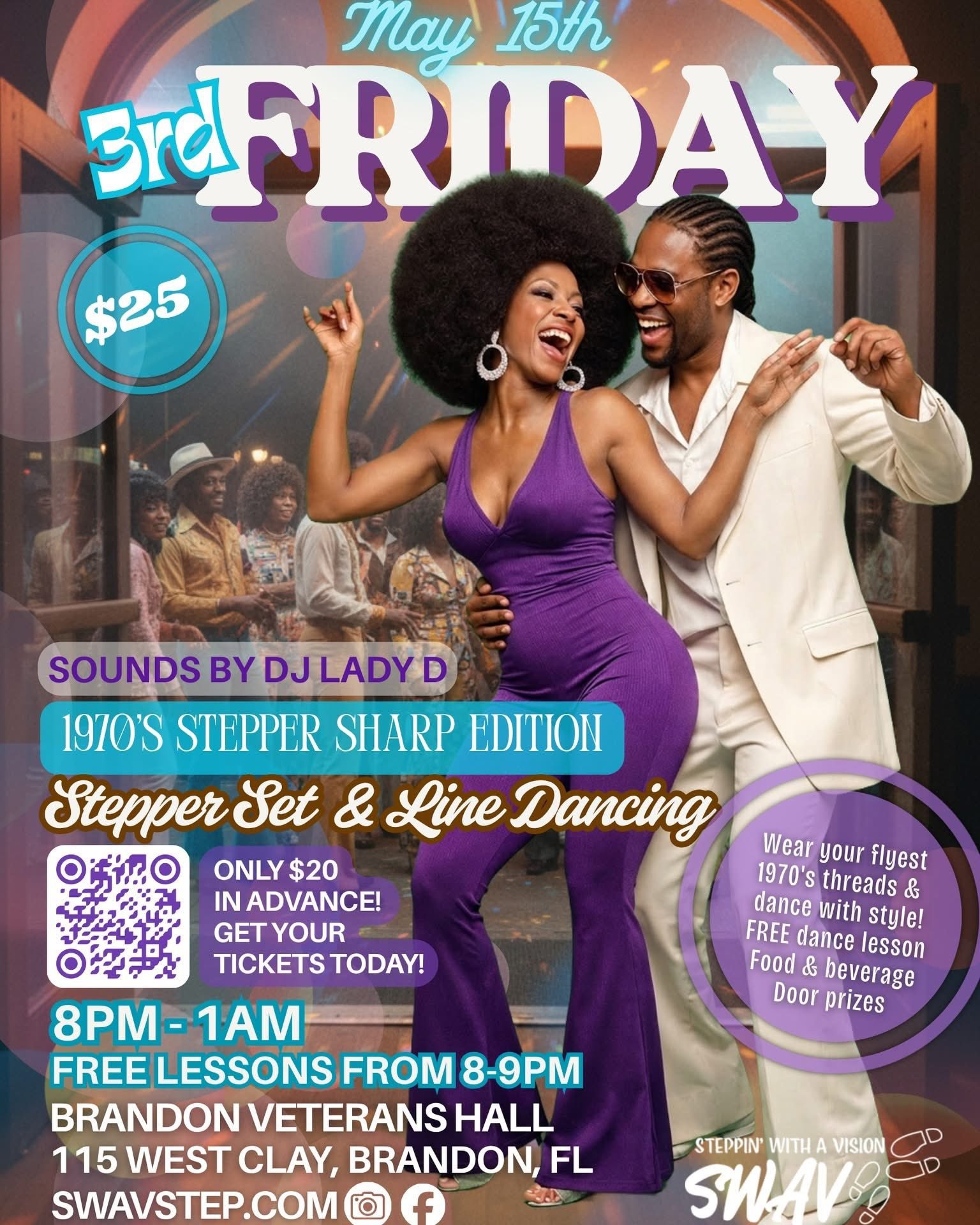 3rd Friday 1970's Stepper Sharp Edition