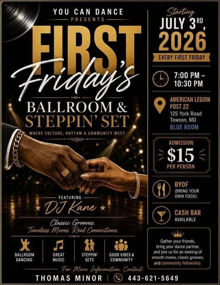 First Friday's Ballroom & Steppin' Set