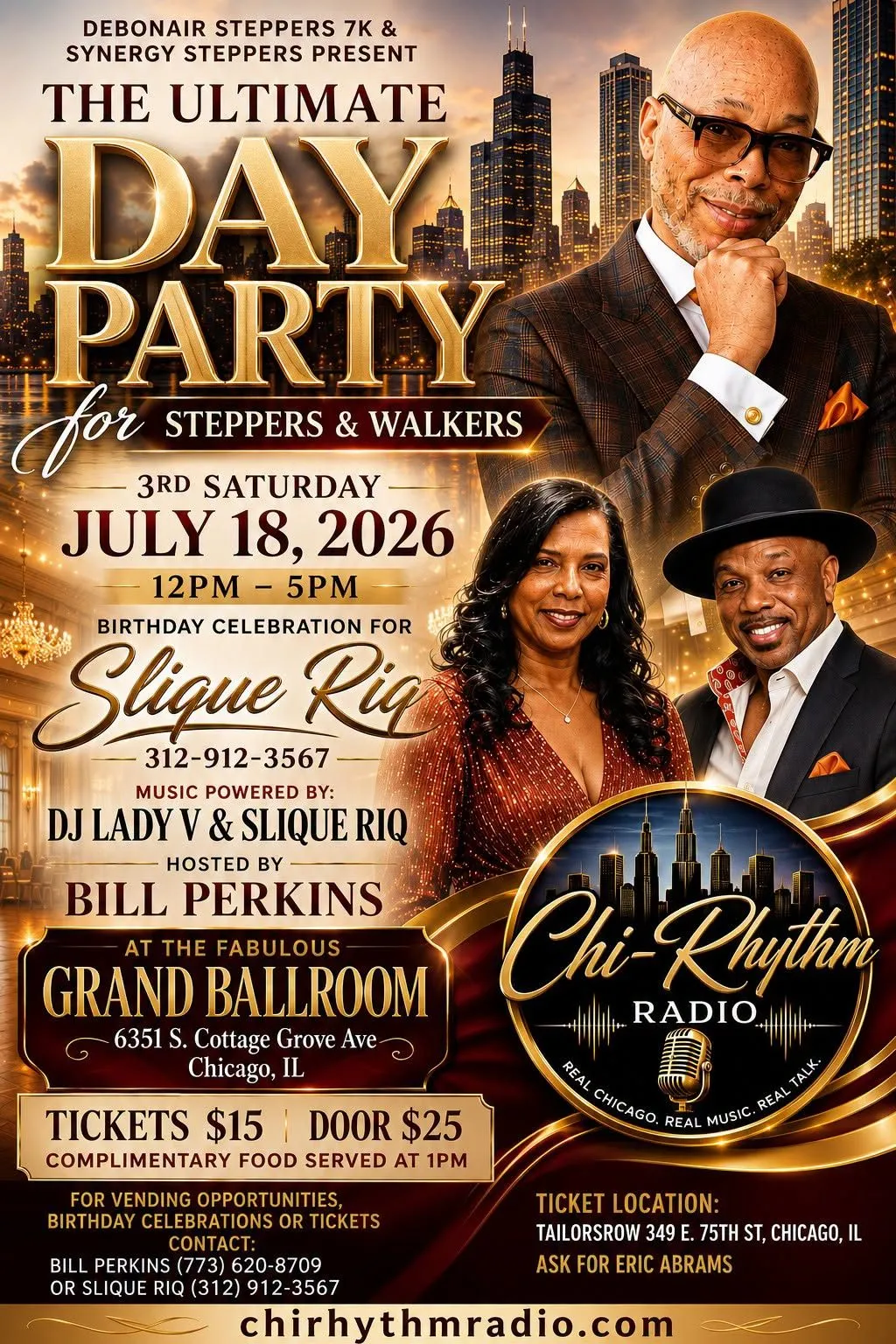 The Ultimate Day Party for Steppers & Walkers