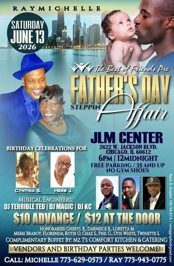 The Best of Friends Pre Father's Day Steppin Affair