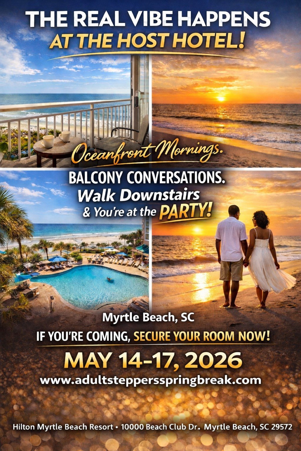 Adult Steppers Spring Break