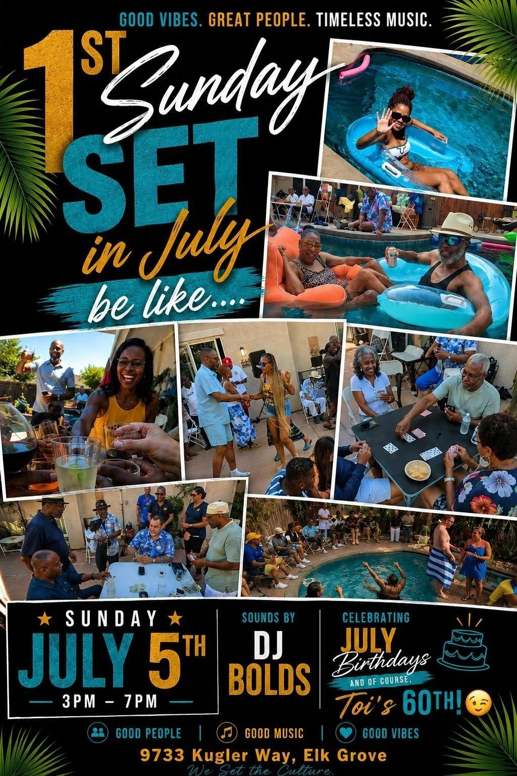 1st Sunday Set in July