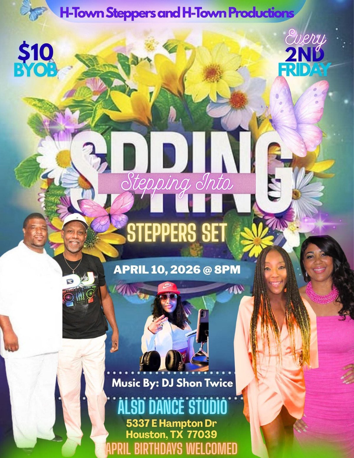 SPRING Stepping Into STEPPERS SET