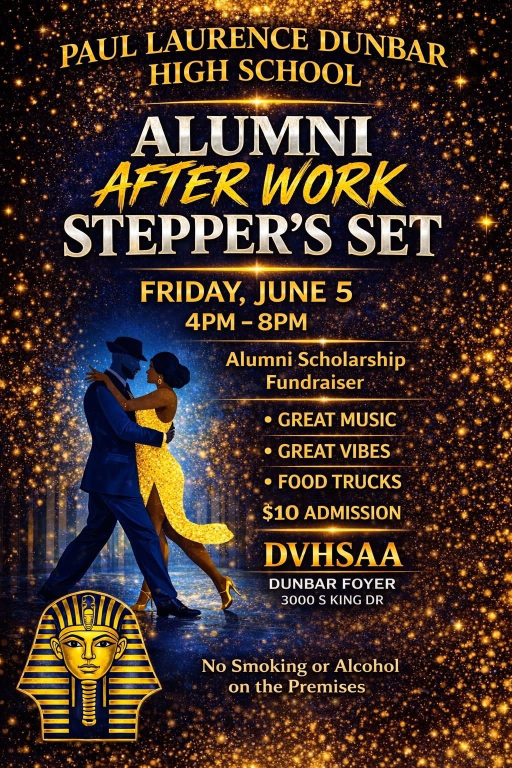 Paul Laurence Dunbar High School Alumni After Work Stepper's Set