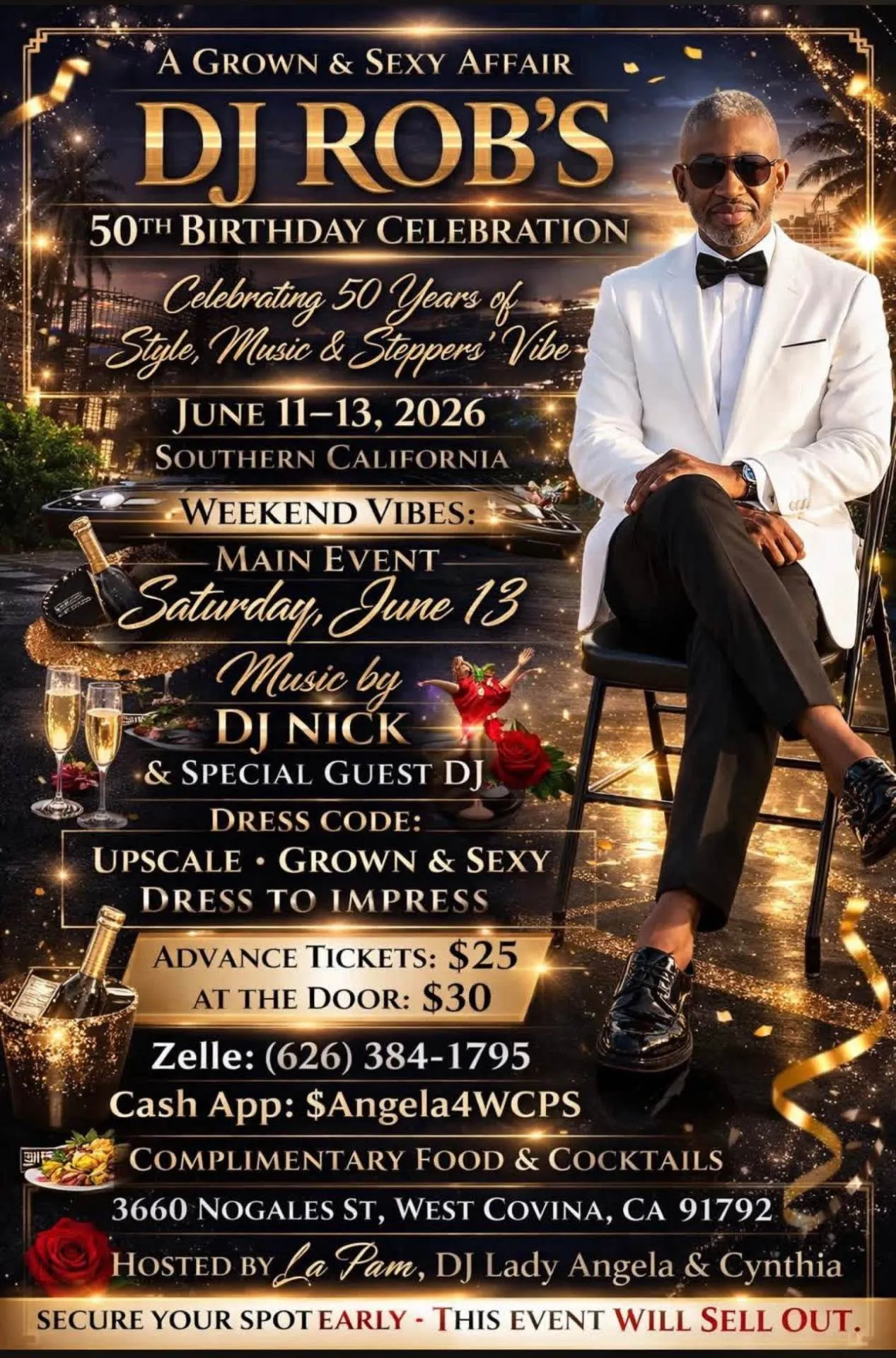 DJ Rob's 50th Birthday Celebration
