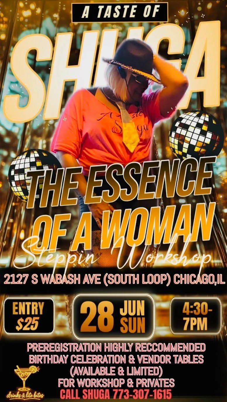 A Taste of Shuga: The Essence of a Woman Steppin Workshop
