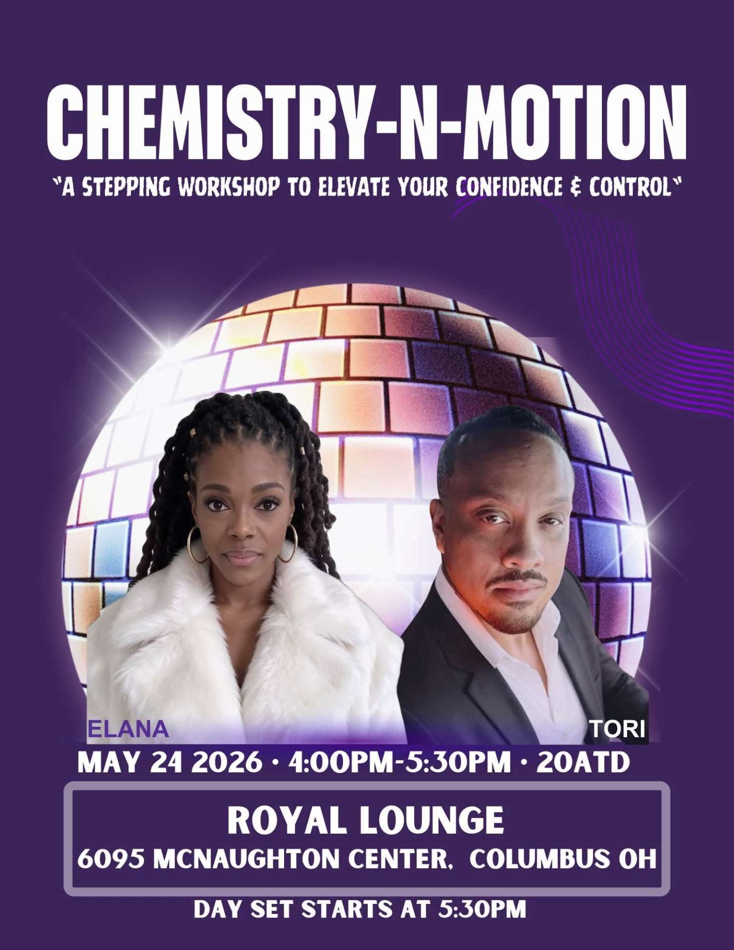 CHEMISTRY-N-MOTION: A STEPPING WORKSHOP