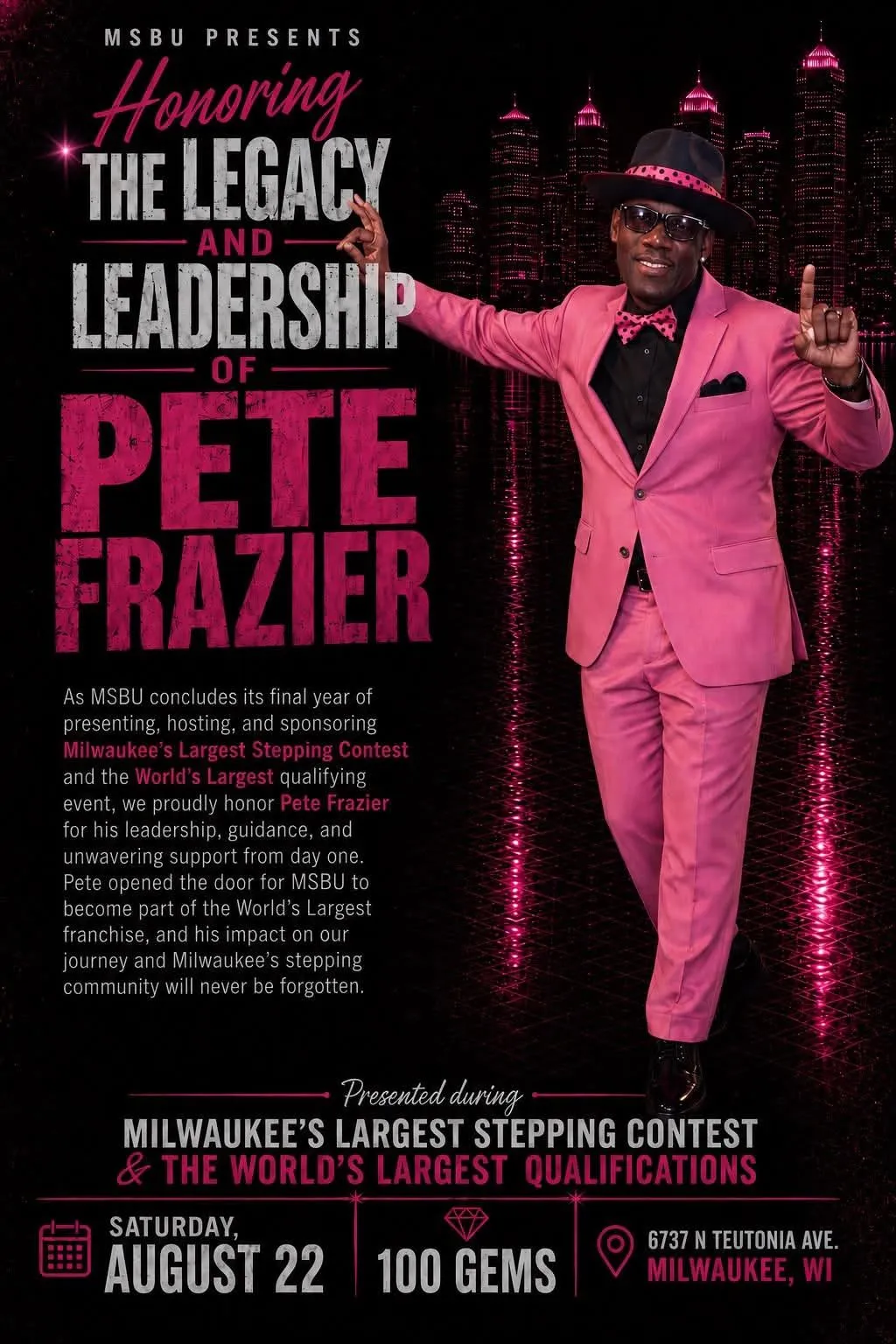 Honoring The Legacy And Leadership Of Pete Frazier