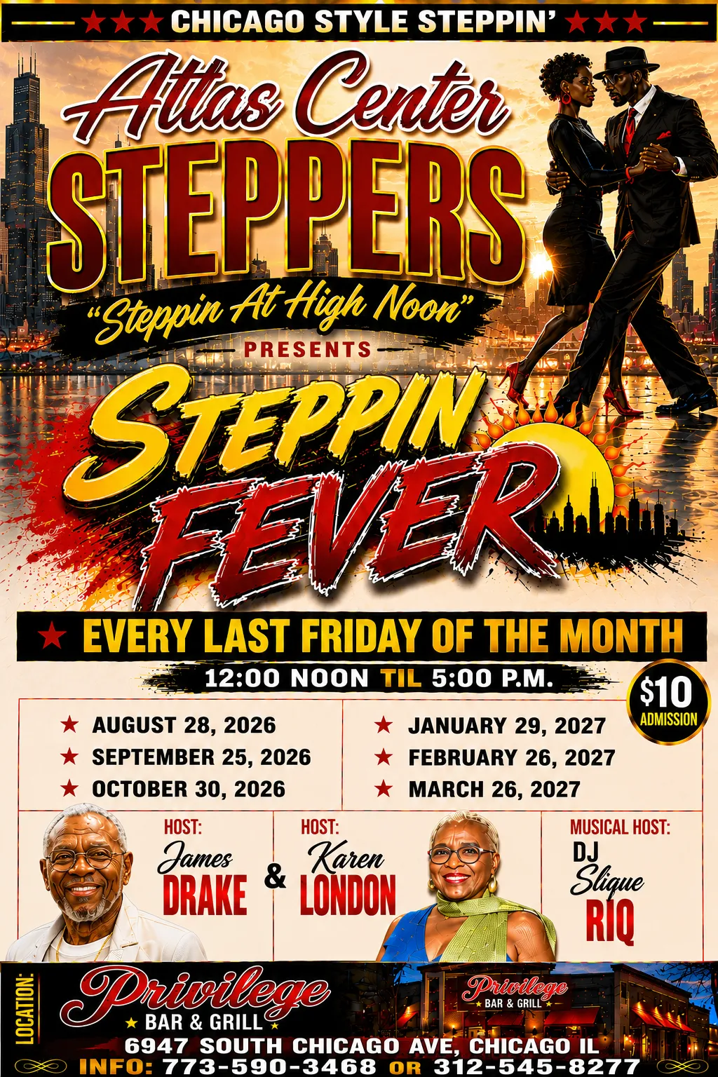 Atlas Center Steppers: Steppin Fever