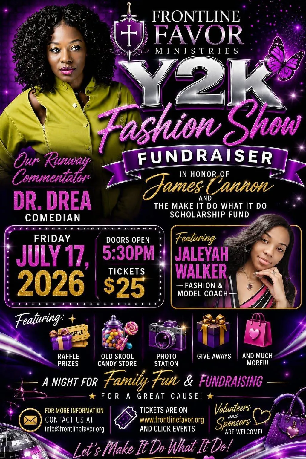 Y2K Fashion Show Fundraiser