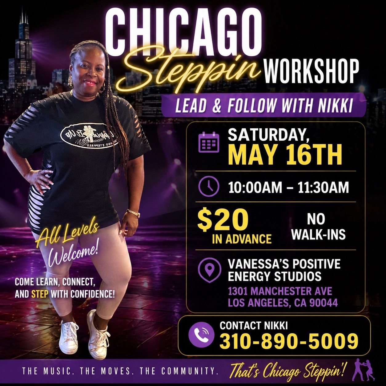 Chicago Steppin Workshop