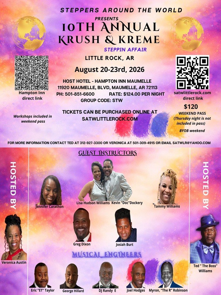 10TH ANNUAL KRUSH & KREME STEPPIN AFFAIR