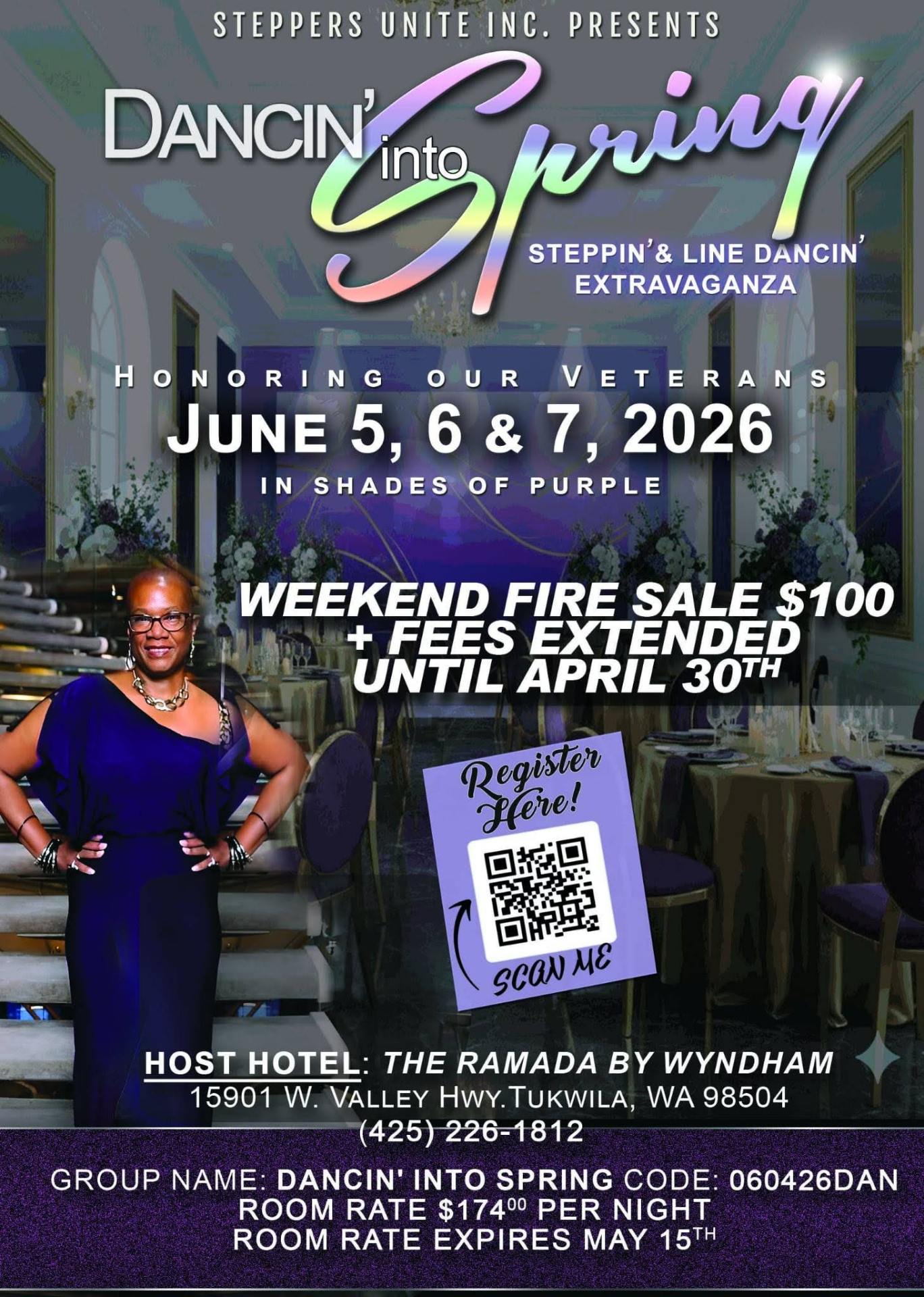 Dancin' into Spring Steppin' & Line Dancin' Extravaganza
