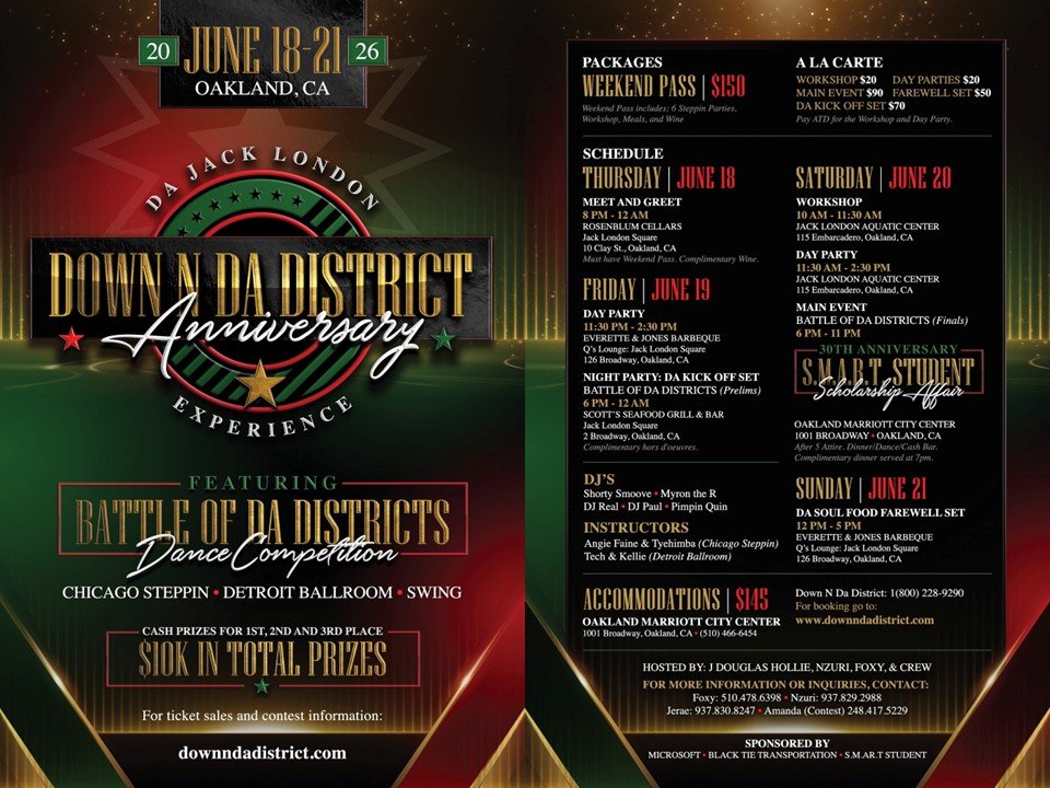 DOWN N DA DISTRICT Anniversary EXPERIENCE