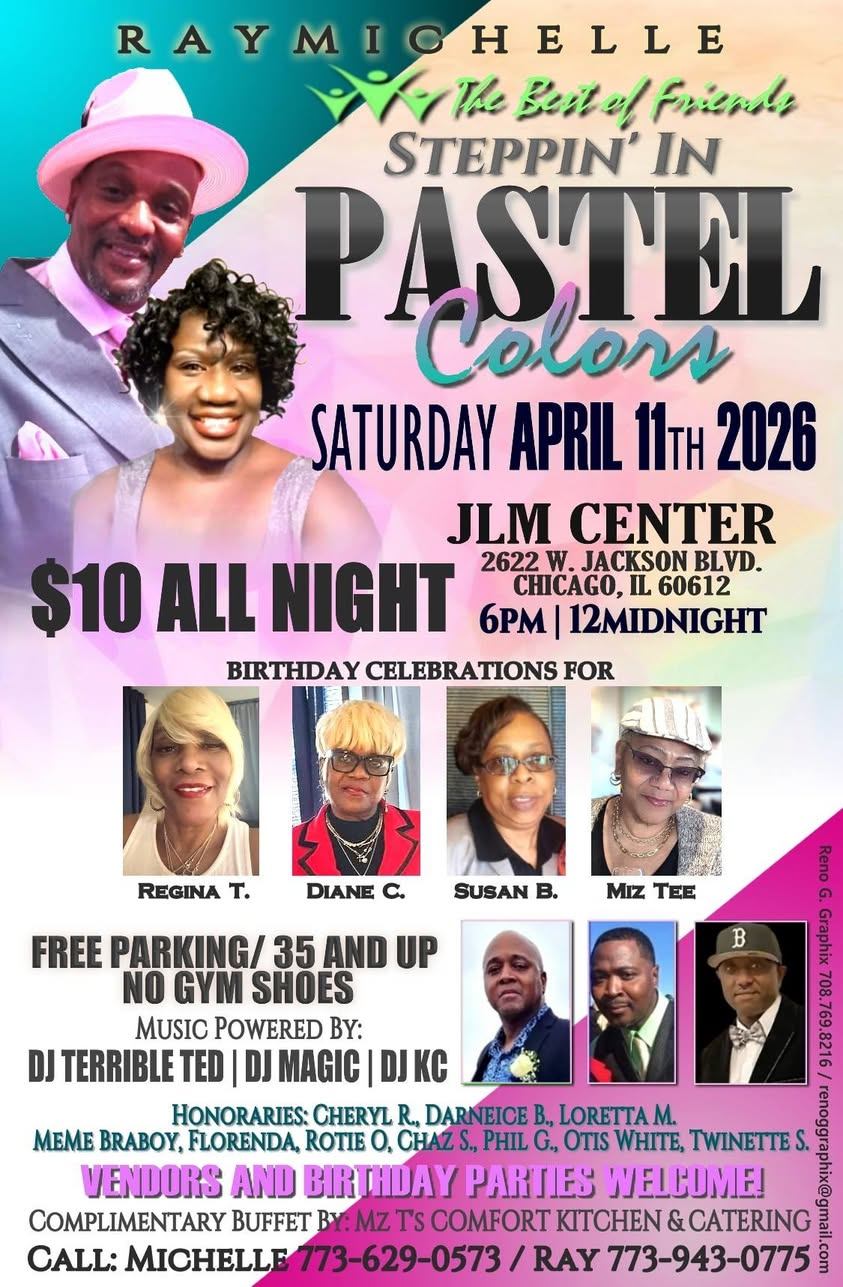 STEPPIN' IN PASTEL Colors